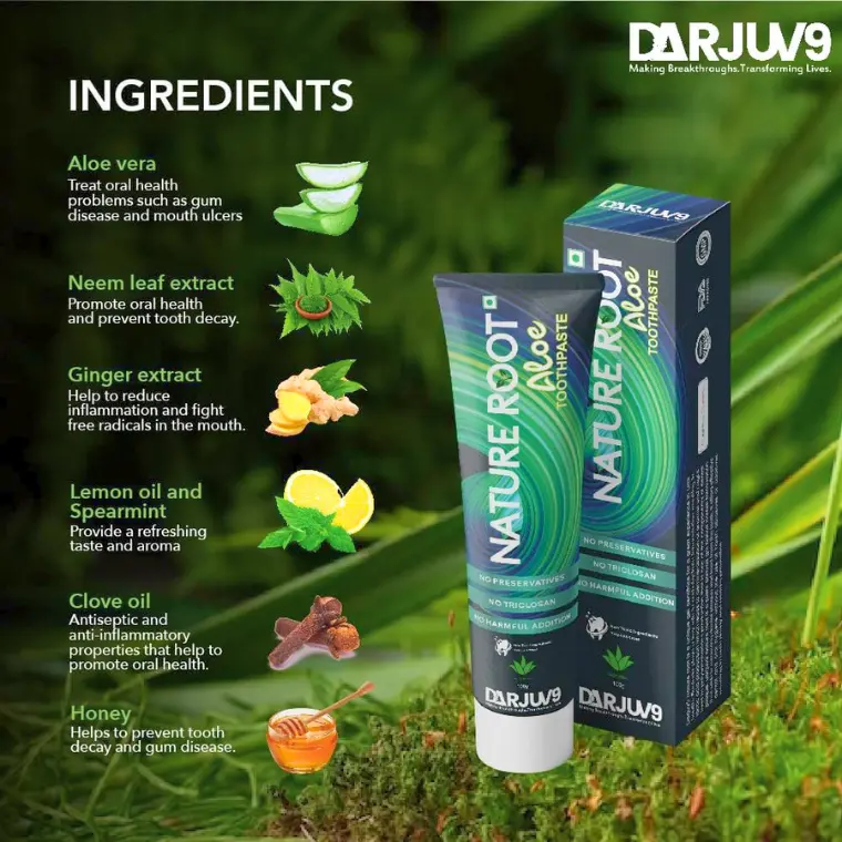 Nature Root Aloe Toothpaste - Image 3